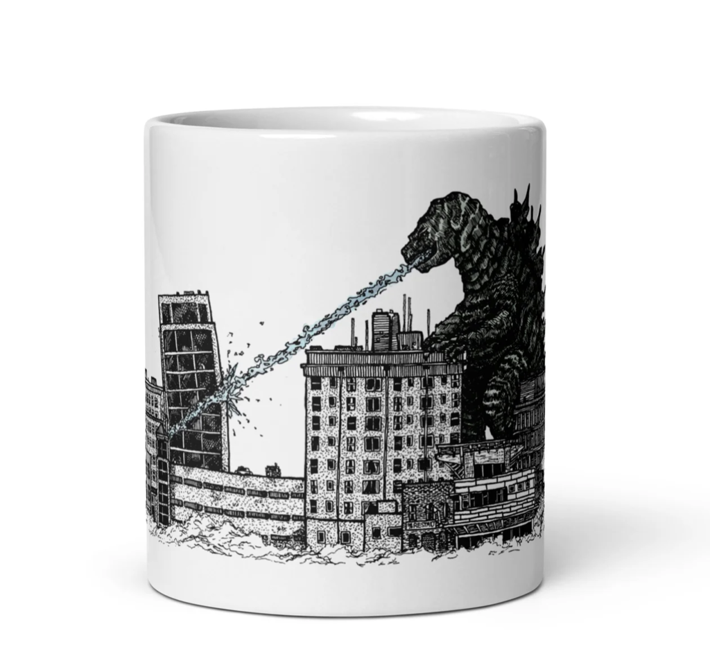 Godzilla Mug