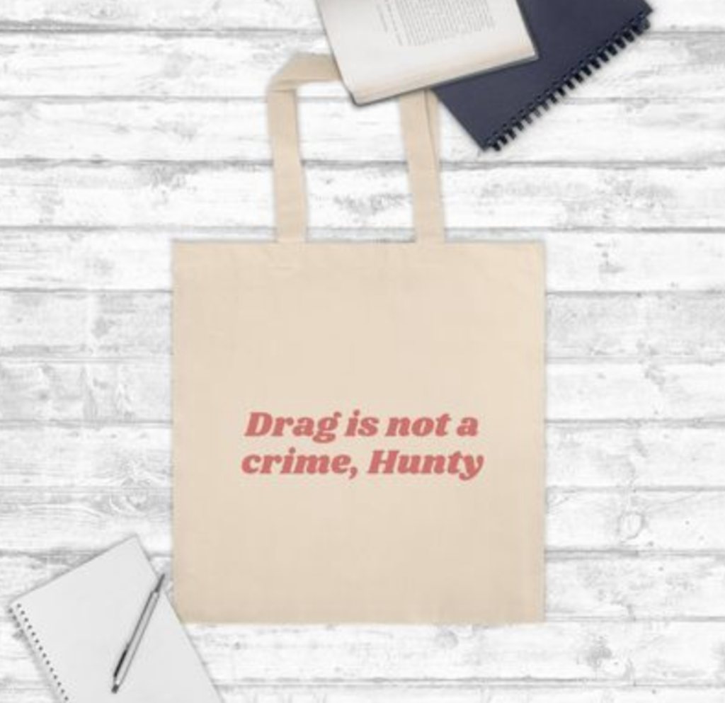 Drag is Not A Crime Tote Bag