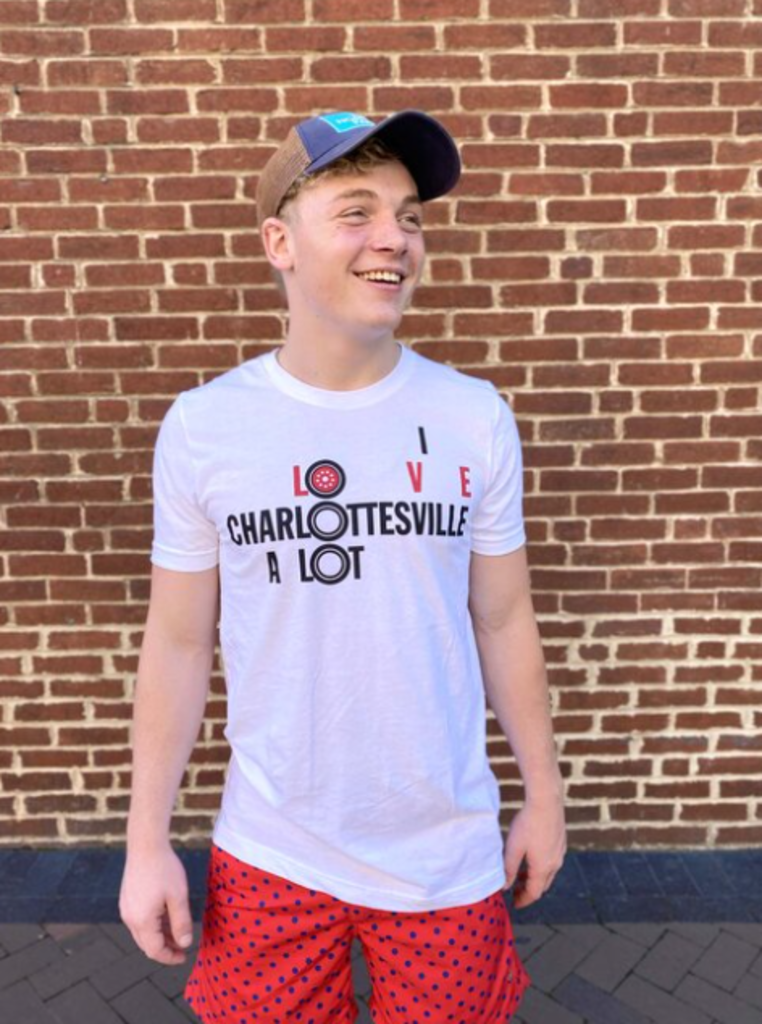 I Love Charlottesville A Lot T-shirt