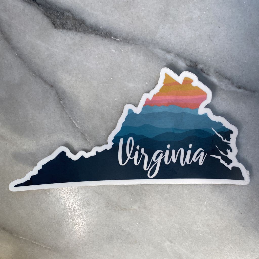 Large Virginia Sticker