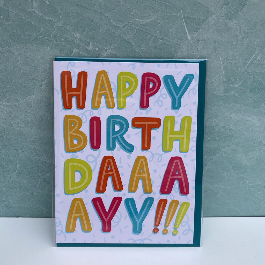 Happy Birthdaaaayy! Card