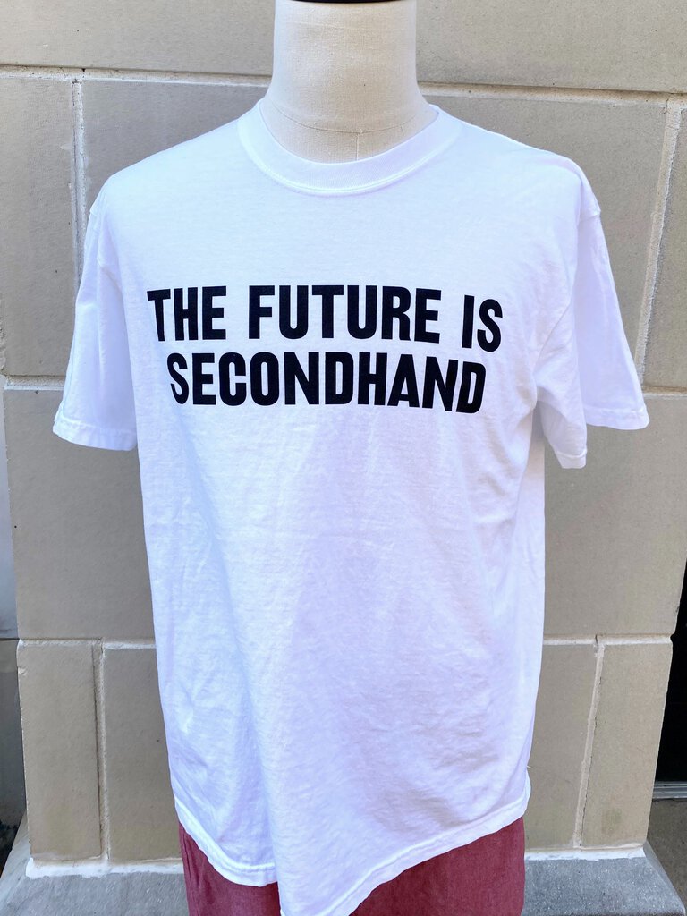 "The Future is Secondhand" Unisex Tee: ON SALE!