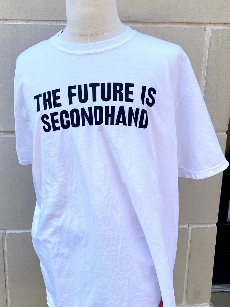 "The Future is Secondhand" Unisex Tee: ON SALE!