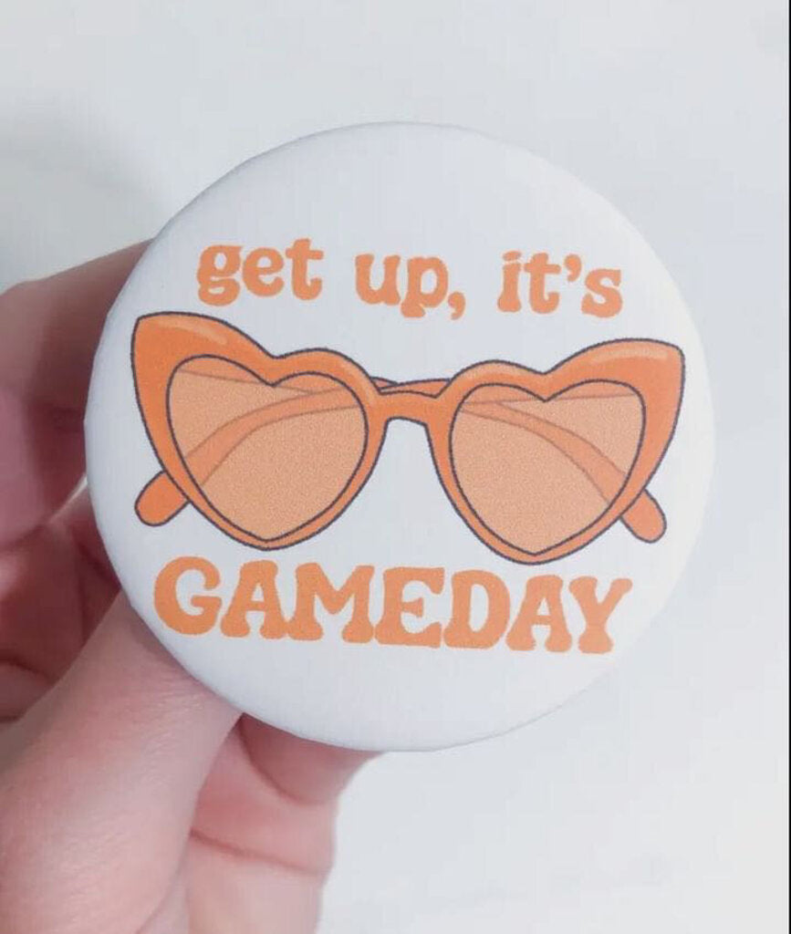 Get Up it's Gameday Button