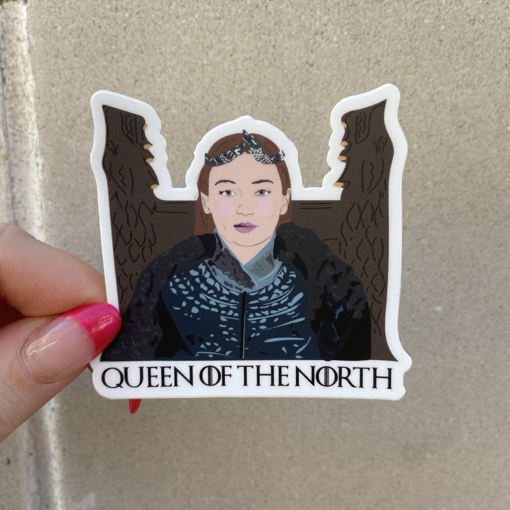 Queen of the North Sticker