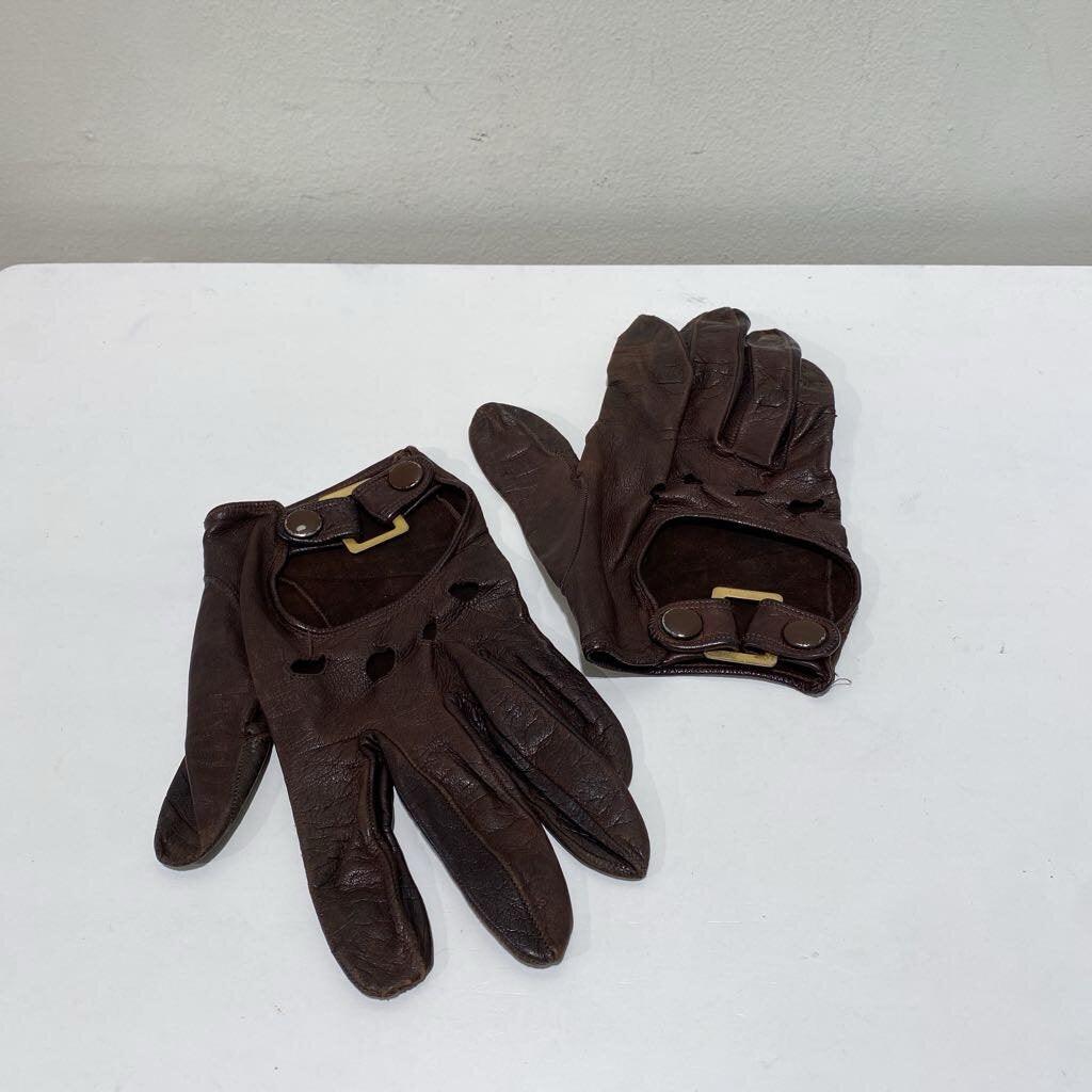 Vintage Leather Driving Gloves