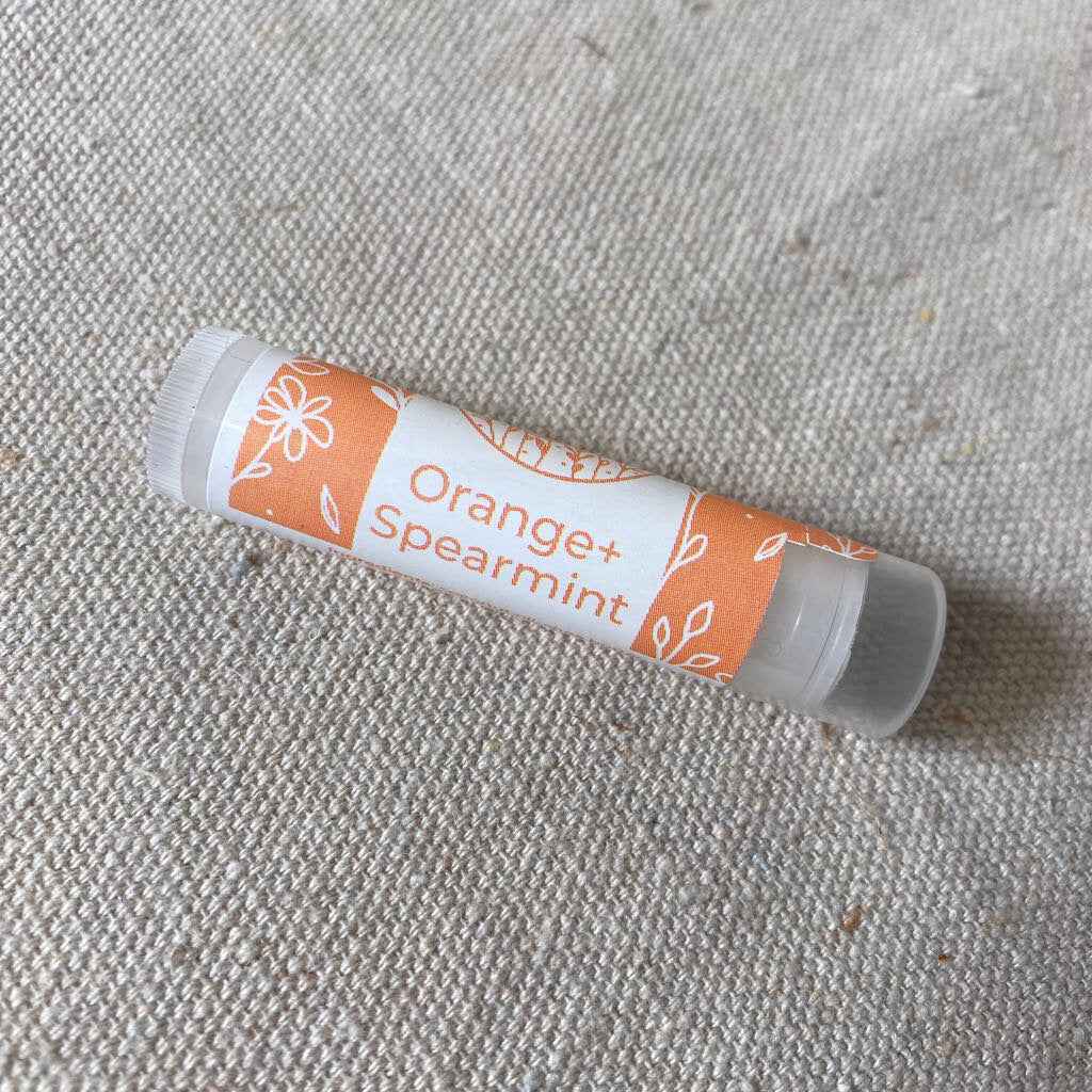 Lip Balm Tube - Orange + Spearmint