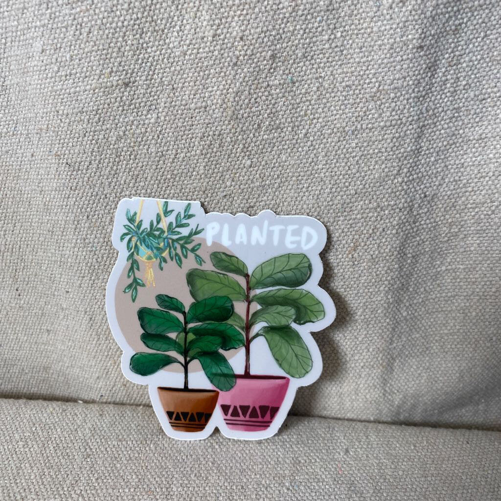 Planted Sticker