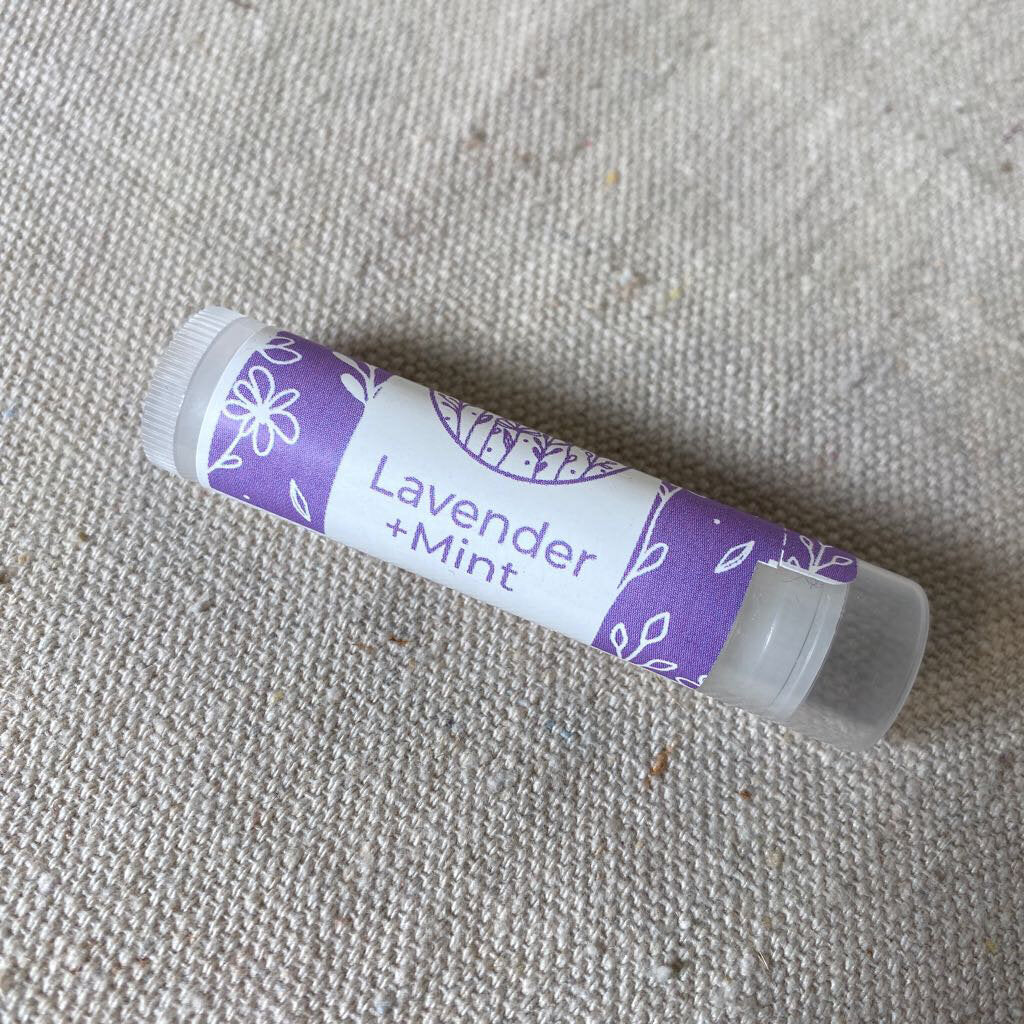 Lip Balm Tube - Lavender + Mint